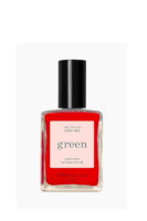 Green lak Poppy Red